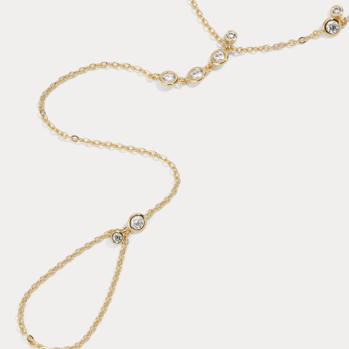 Gem Glow- Luxe Hand Chain
