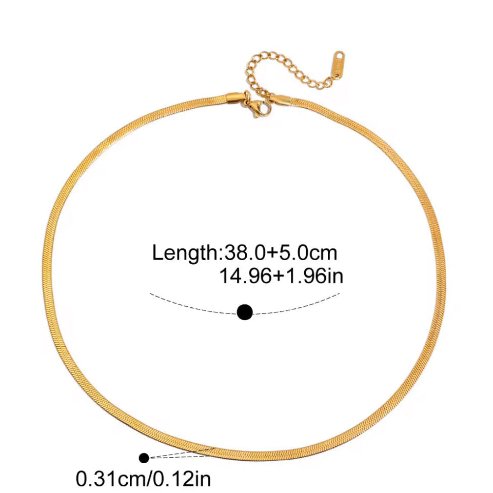 Classic Shining Snake Chain