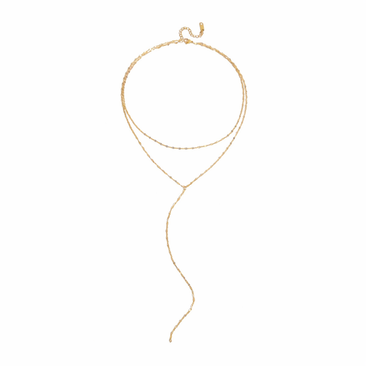Classic Double Layer Y Chain