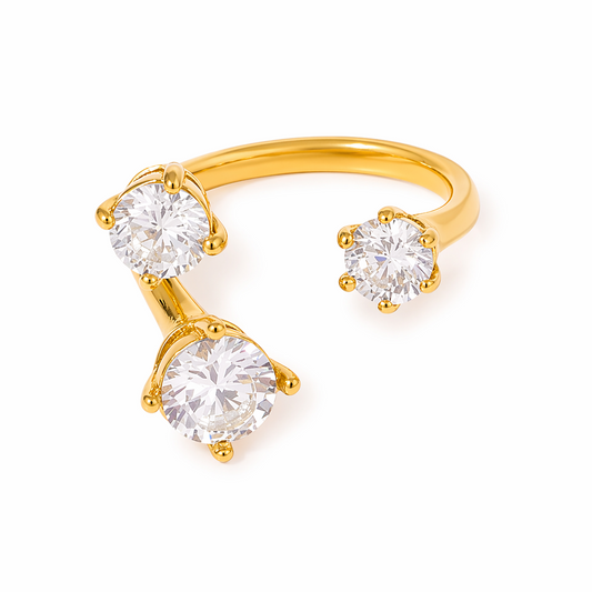 Asymmetrical Branch Opening Ring
