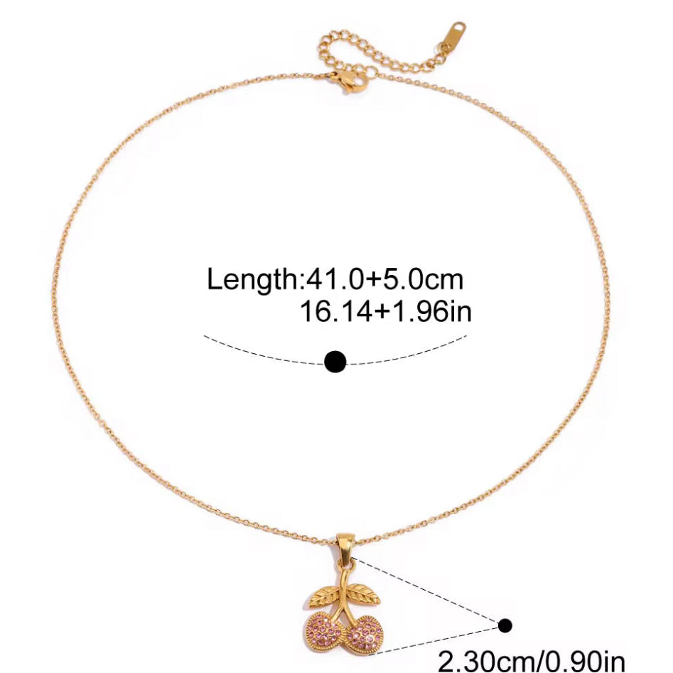 Sweet Cherry Necklace