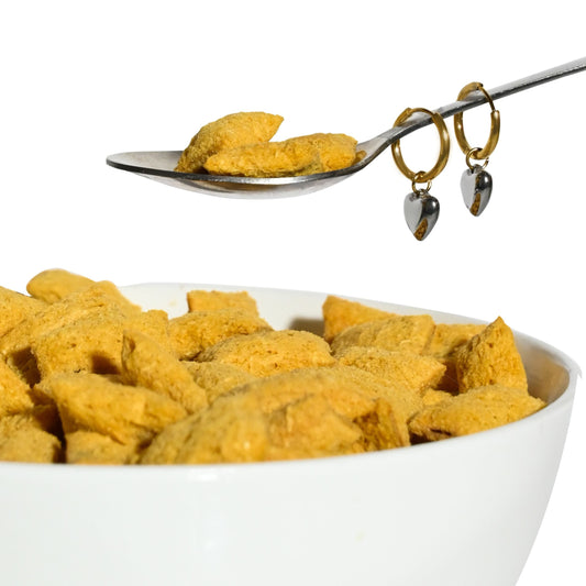 Lunasol- Heart Drop Earrings