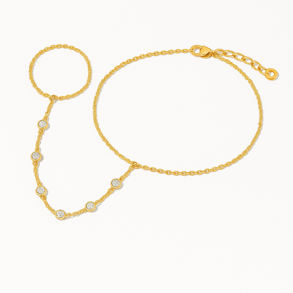 Gem Glow- Classic Hand Chain